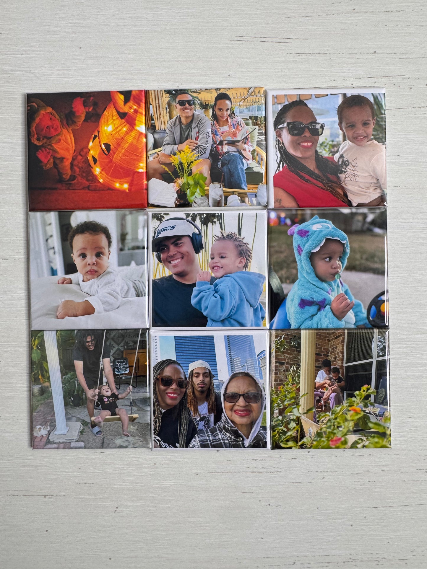 Memory Squares (Set of 9)